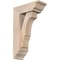 Ekena Millwork Balboa Traditional Smooth Bracket w/ Offset Brace, Douglas Fir, 5 1/2"W x 14"D x 22"H BKT0604X14X22BOA01SDF - alternate 1